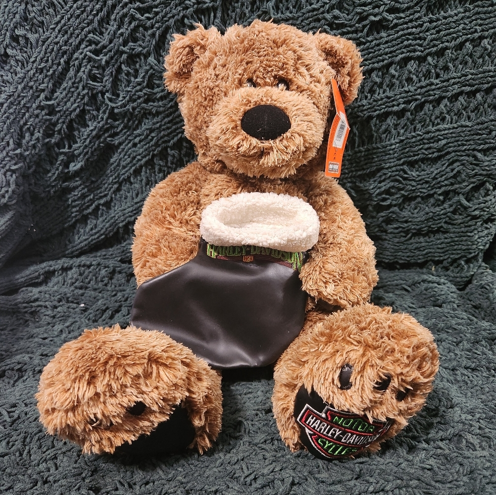 Harley-Davidson Holiday Teddy Bear NWT